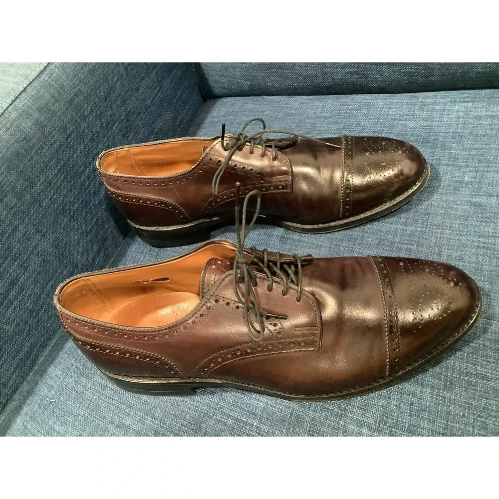 ALLEN EDMONDS Sanford Brown SIZE 10
